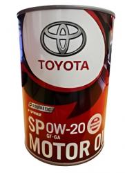    Toyota 0W-20 Motor Oil API SP, ILSAC GF-6A, 1 (. . )  |  0888013206